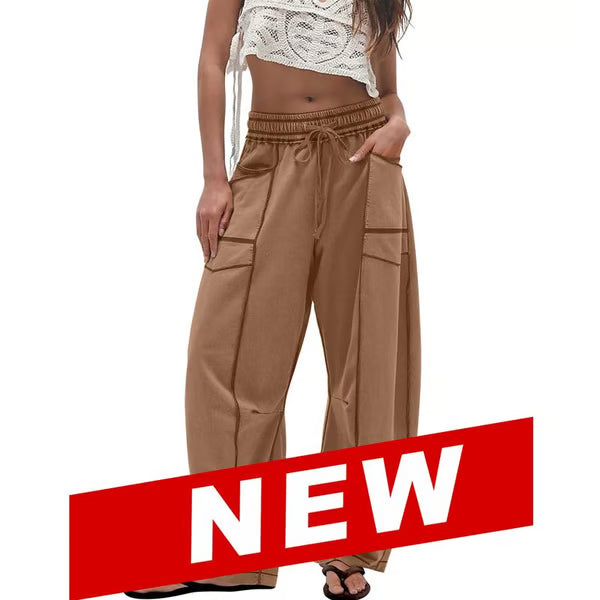 🔥LAST DAY 49% OFF -Tanming Women's Barrel Sweatpants👖