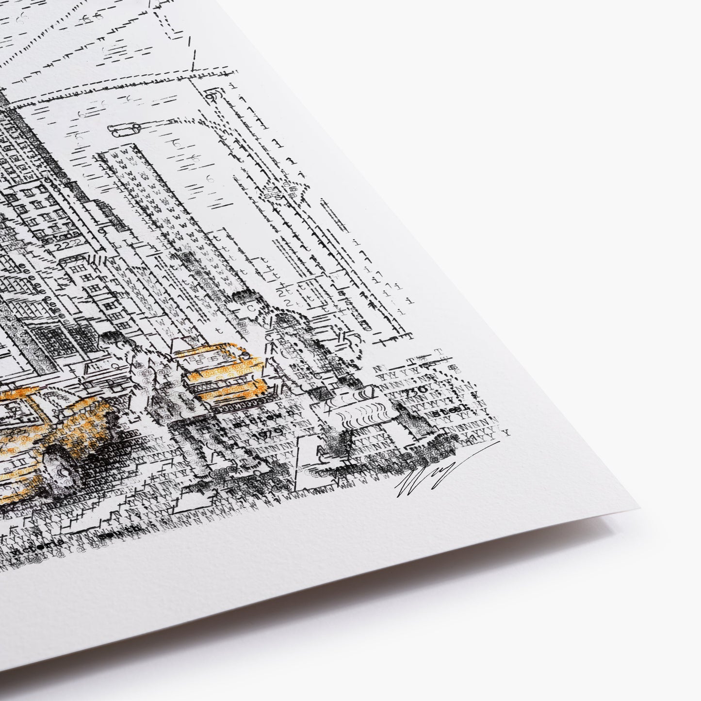 🖋️ James’ Typewriter Art Collection — Iconic American Landmarks