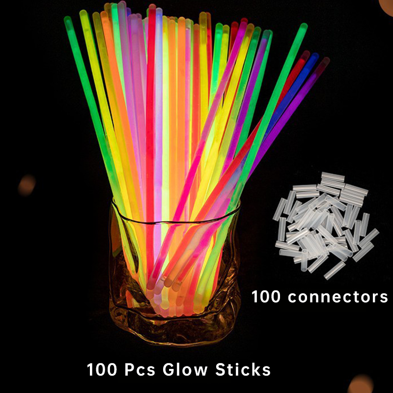 🎃✨ Halloween Glow Sticks — Stick On & Shine All Night! ✨🎃
