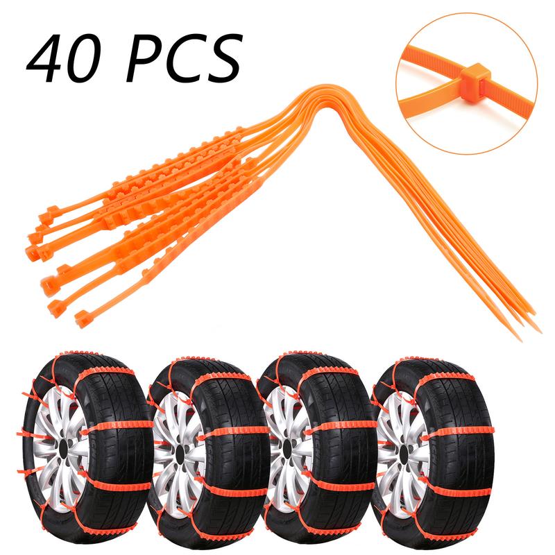 Universal Tire Chains Snow Chain Anti-Skid Wheel Belts