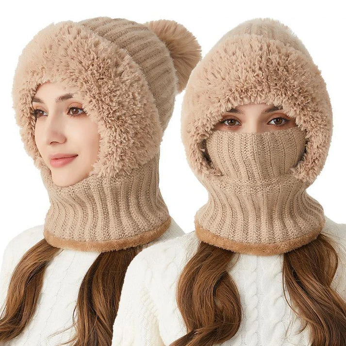 🧣Winter Balaclava Hat Scarf Mask 3 in 1 Set
