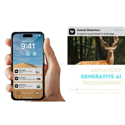 💡🔒 4MP Smart AI Light Bulb Camera with 911 Alarm Monitoring