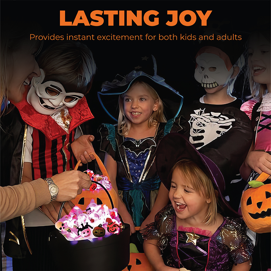 🔥Last Day 50% OFF🔥Halloween LED Glow Rings (50pcs set)