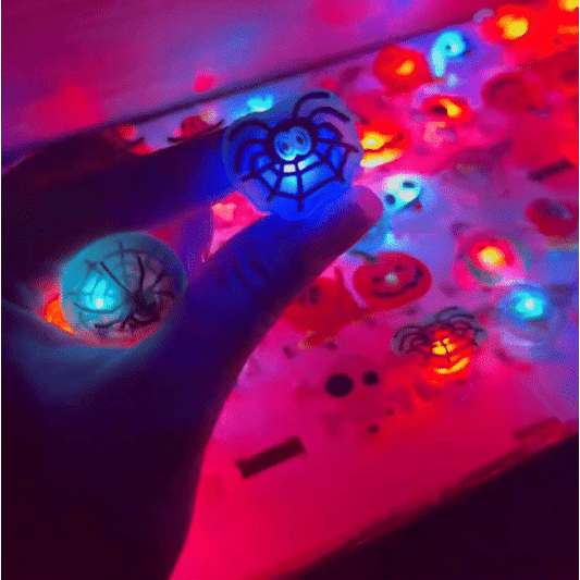 🔥Last Day 50% OFF🔥Halloween LED Glow Rings (50pcs set)