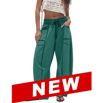 🔥LAST DAY 49% OFF -Tanming Women's Barrel Sweatpants👖