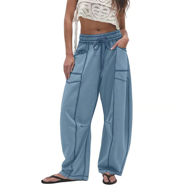 🔥LAST DAY 49% OFF -Tanming Women's Barrel Sweatpants👖