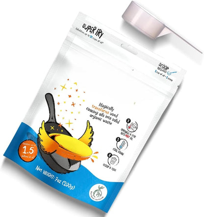 🦈 Oil Stone™ As Seen on Shark Tank |Super Fry Cooking Oil Solidifier