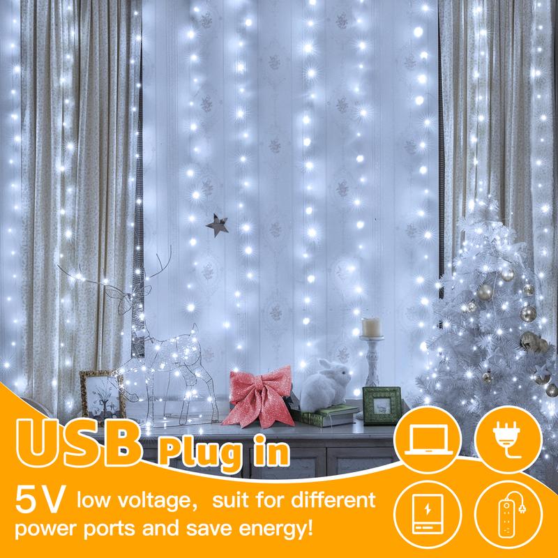 🎄✨ Christmas Special Offer! ✨ - Curtain Lights