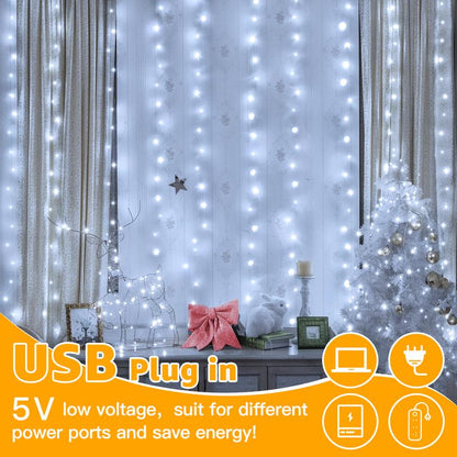 🎄✨ Christmas Special Offer! ✨ - Curtain Lights