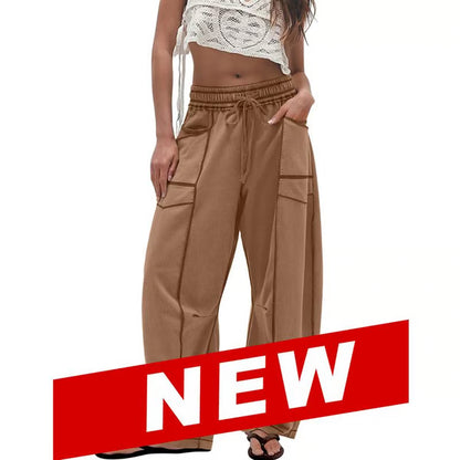 🔥LAST DAY 49% OFF -Tanming Women's Barrel Sweatpants👖