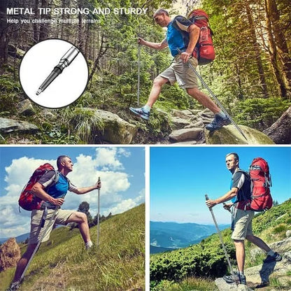 ⚡7-in-1 Tactical Hiking Stick