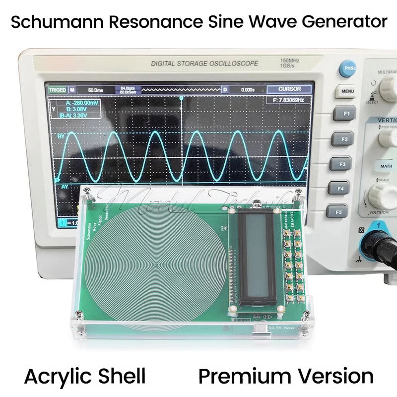 Advanced Schumann Resonance Frequency Generator