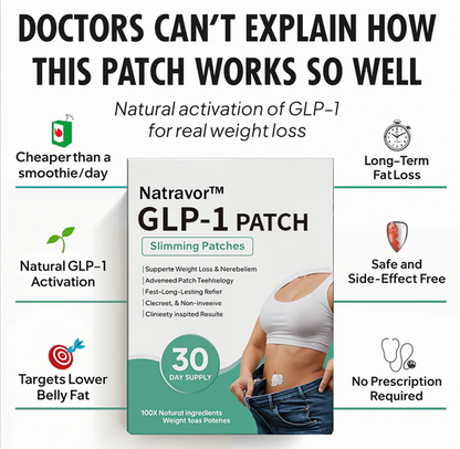 Natravor™ GLP-1 Patches – Fast Results for a Slimmer, Healthier You
