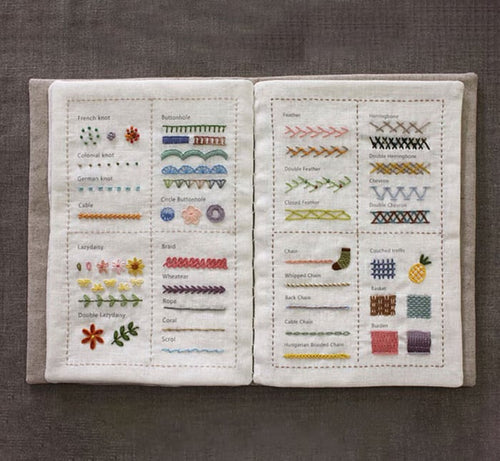 🔥Last Day 50% OFF - 🪡📖Stitch Book with 106 different stitches