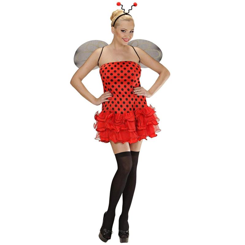 🎃🐝 Halloween Bee & Ladybug Costume – Cosplay Dress-Up Set for Women 🐞✨