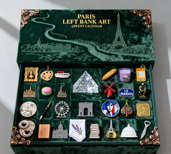 🗼2025 Paris Left Bank Art Advent Calendar