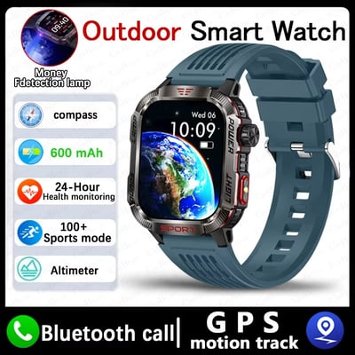 Men's Military Outdoor Sports Smart Watch for Android & IOS