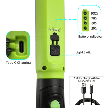 🔥Hot Sale 49% off🌟🔦Multifunctional magnetic rechargeable work light💡