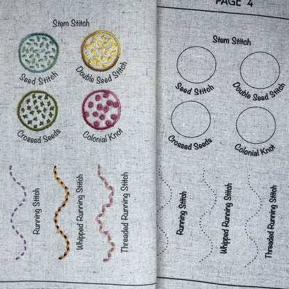 🔥Last Day 50% OFF - 🪡📖Stitch Book with 106 different stitches