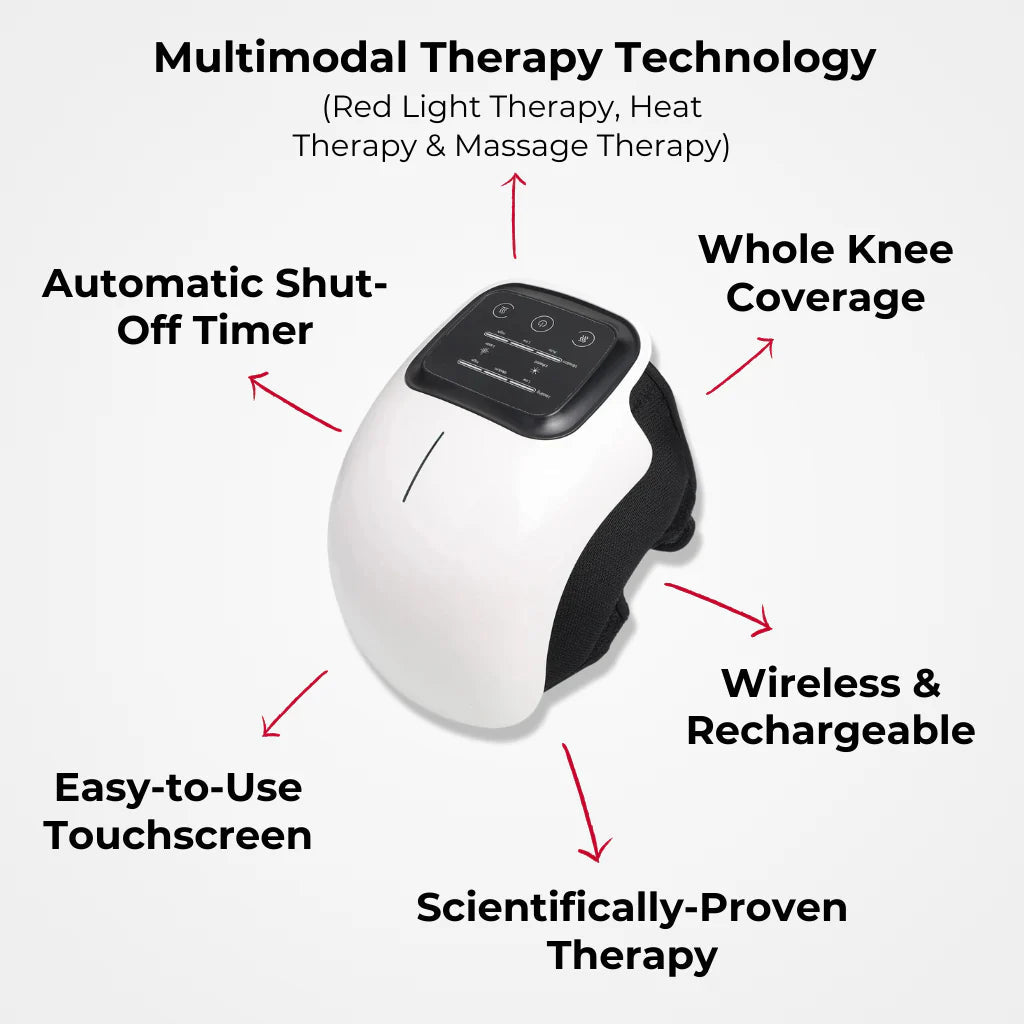SWIFLOA™ Portable Comfort Electric Knee Massager - 🔥3-in-1 Therapy