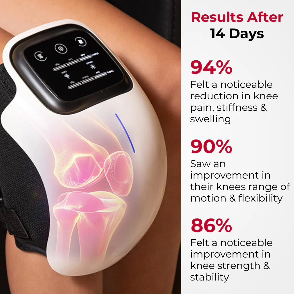 SWIFLOA™ Portable Comfort Electric Knee Massager - 🔥3-in-1 Therapy