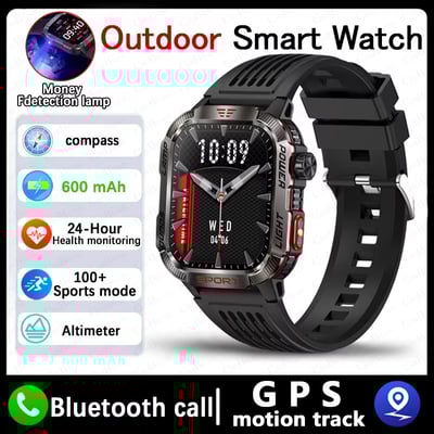 Men's Military Outdoor Sports Smart Watch for Android & IOS
