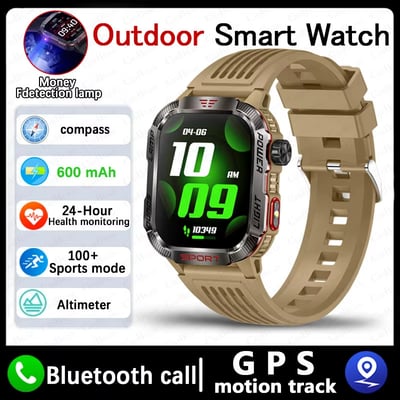 Men's Military Outdoor Sports Smart Watch for Android & IOS