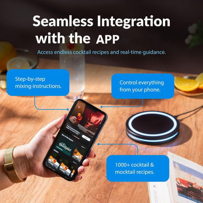 Last Week 49% OFF!🍸 Barsys Smart Coaster 2.0 Cocktail Machine – Mix Perfect Cocktails at Home! 💡