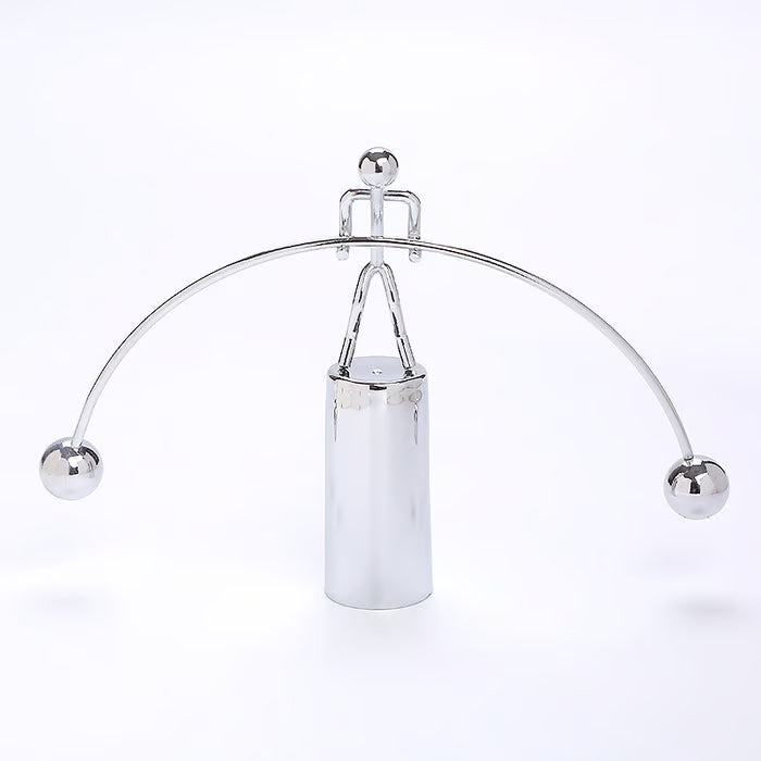 Electroplated Balancing Sculpture – The Art of Perfect Equilibrium