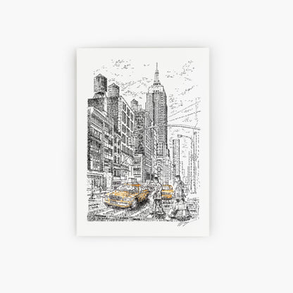 🖋️ James’ Typewriter Art Collection — Iconic American Landmarks