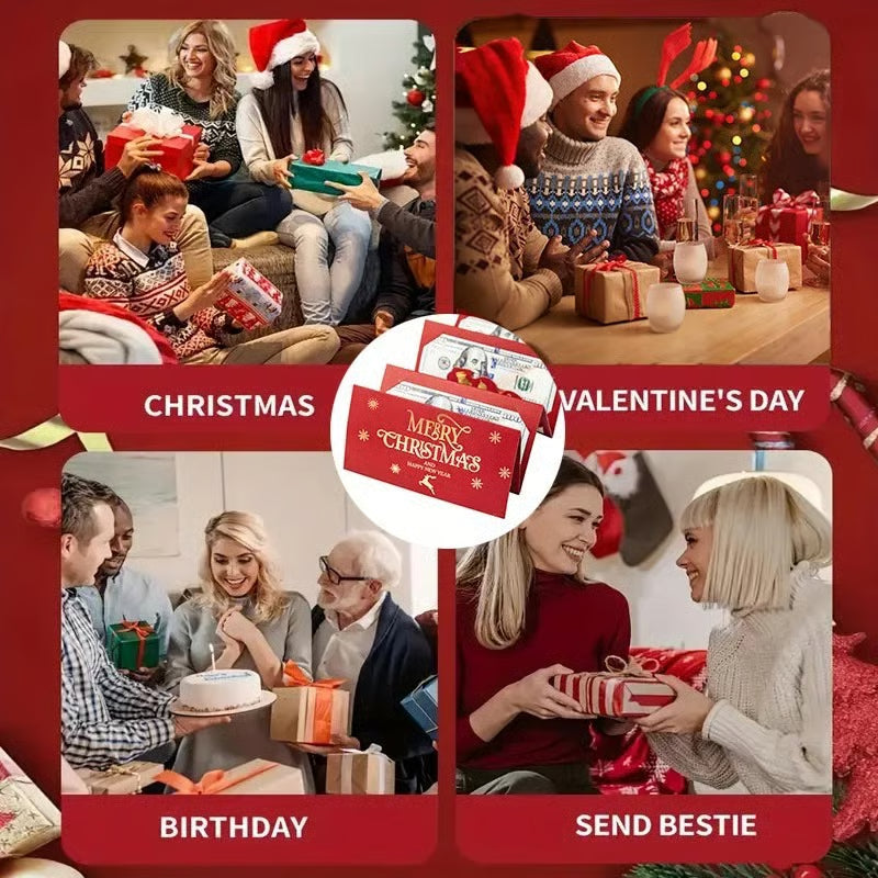 🎅💸Christmas Cash Gift Envelope– A creative way to give cash this Christmas!