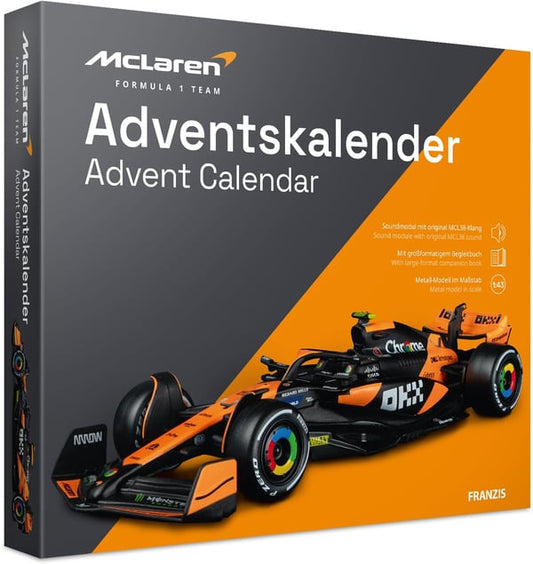 🔥HOT SALE 49% OFF✨McLaren Racing Advent Calendar 2025 Model Kit🏎️