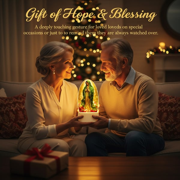 🕊️Divine Radiance: Guadalupe Virgin Prayer Lamp✨
