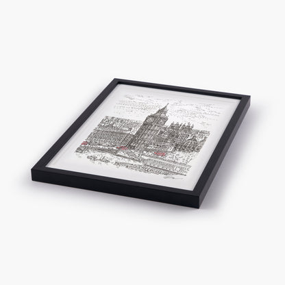 🖋️ James’ Typewriter Art Collection — Iconic American Landmarks