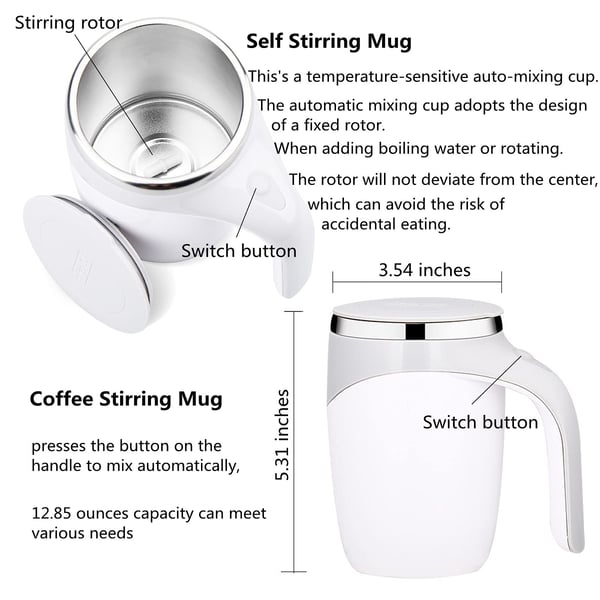 Hot Sale Promotion-49% OFF-🎁Automatic Magnetic Stirring Coffee Mug