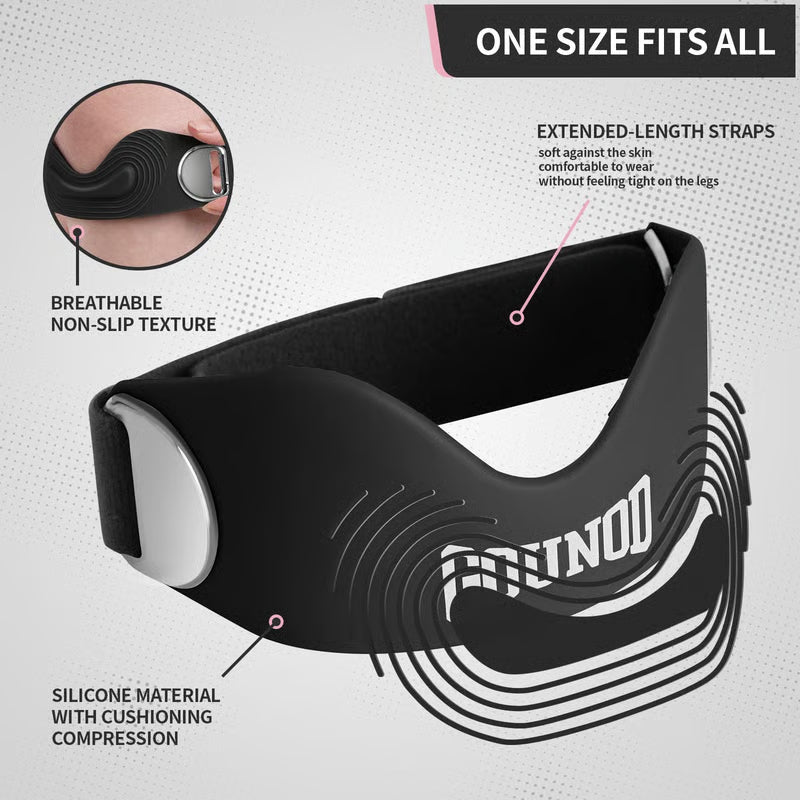 🏃‍♂️ Silicone Patella Knee Strap for Knee Pain Relief – Adjustable Brace for Women & Men