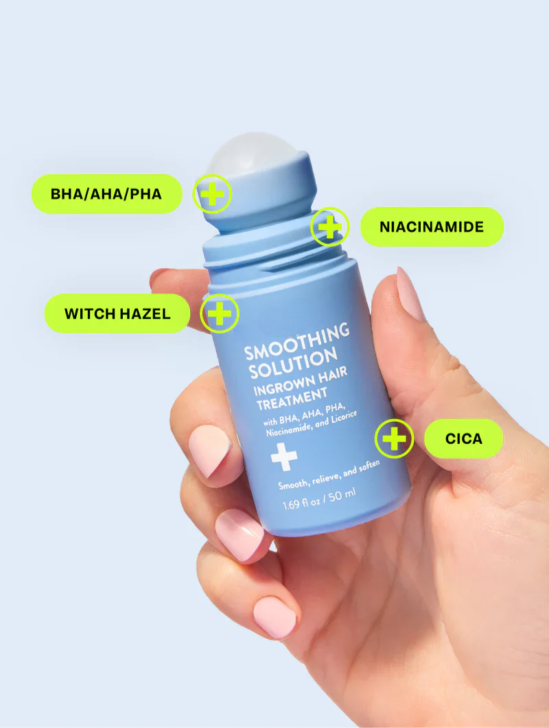 Smoothing Solution Ingrown Hair Treatment: Glide Your Way to Silky-Smooth, Bump-Free Skin