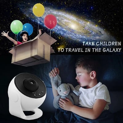 Lunara Starry Sky Projector LED Night Lamp For Bedroom