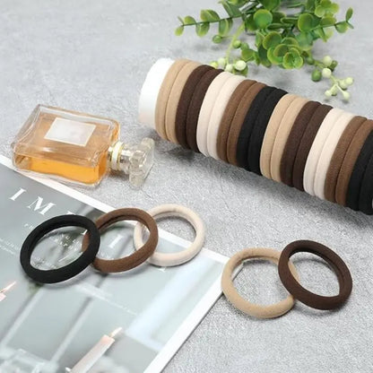 50 piece set of seamless headband suitable for thick hair -4-color set