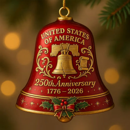 🔥Last Day: 50% OFF🔔United States 250th Anniversary Bell Ornament