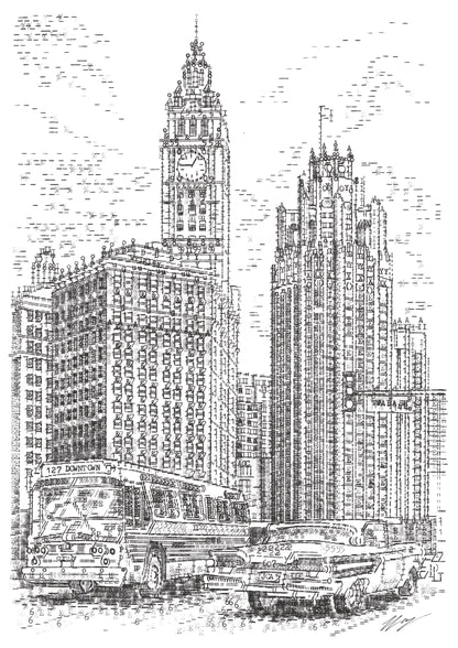 🖋️ James’ Typewriter Art Collection — Iconic American Landmarks