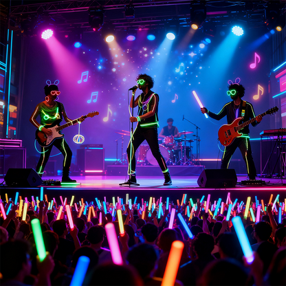 🎃✨ Halloween Glow Sticks — Stick On & Shine All Night! ✨🎃