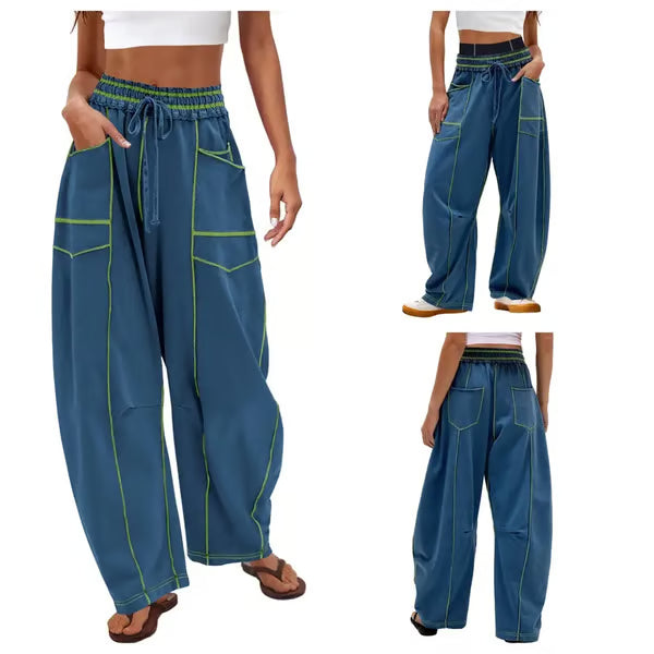 🔥LAST DAY 49% OFF -Tanming Women's Barrel Sweatpants👖