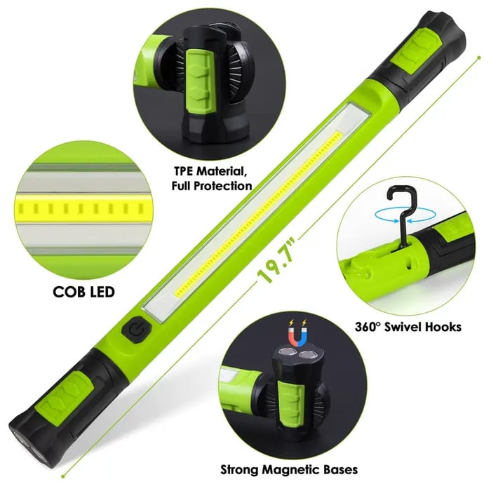 🔥Hot Sale 49% off🌟🔦Multifunctional magnetic rechargeable work light💡