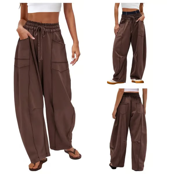 🔥LAST DAY 49% OFF -Tanming Women's Barrel Sweatpants👖