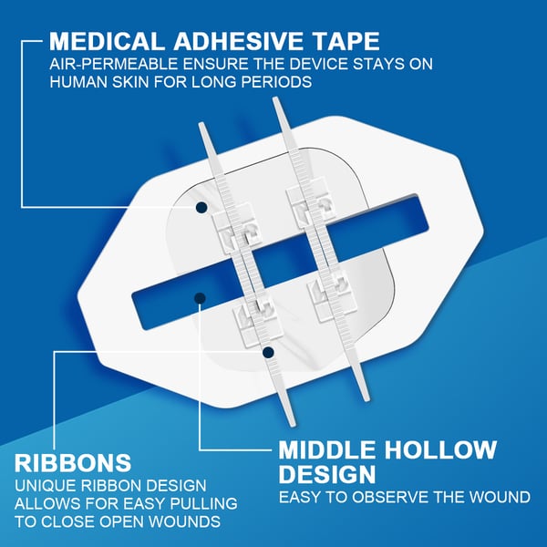 🔥Limited-Time Deal 49% OFF - Emergency Butterfly Bandaids for Wound Closure