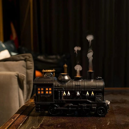Train Diffuser 300ML 🚂 Essential Oil Aroma Humidifier | Cool Mist + Night Light