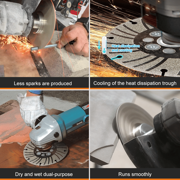 🔥Last Day 50% OFF-Angle Grinding Wheel - Electroplated Diamond - 4 1/2"/5"/7"/9" PLUS+