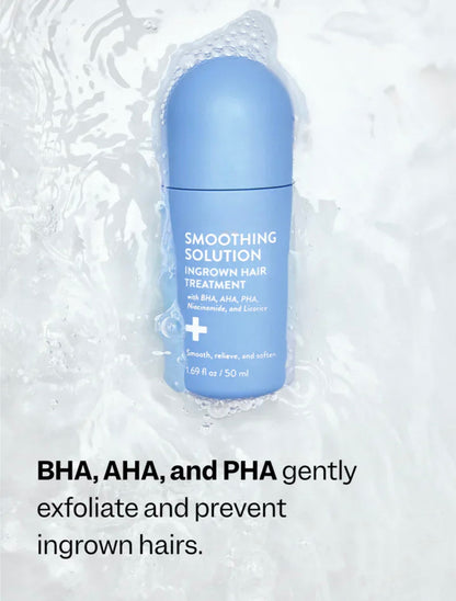 Smoothing Solution Ingrown Hair Treatment: Glide Your Way to Silky-Smooth, Bump-Free Skin