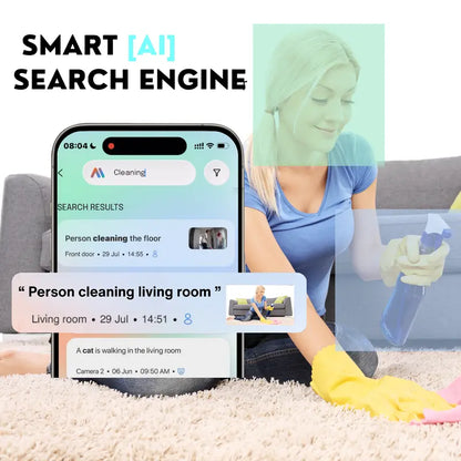 💡🔒 4MP Smart AI Light Bulb Camera with 911 Alarm Monitoring